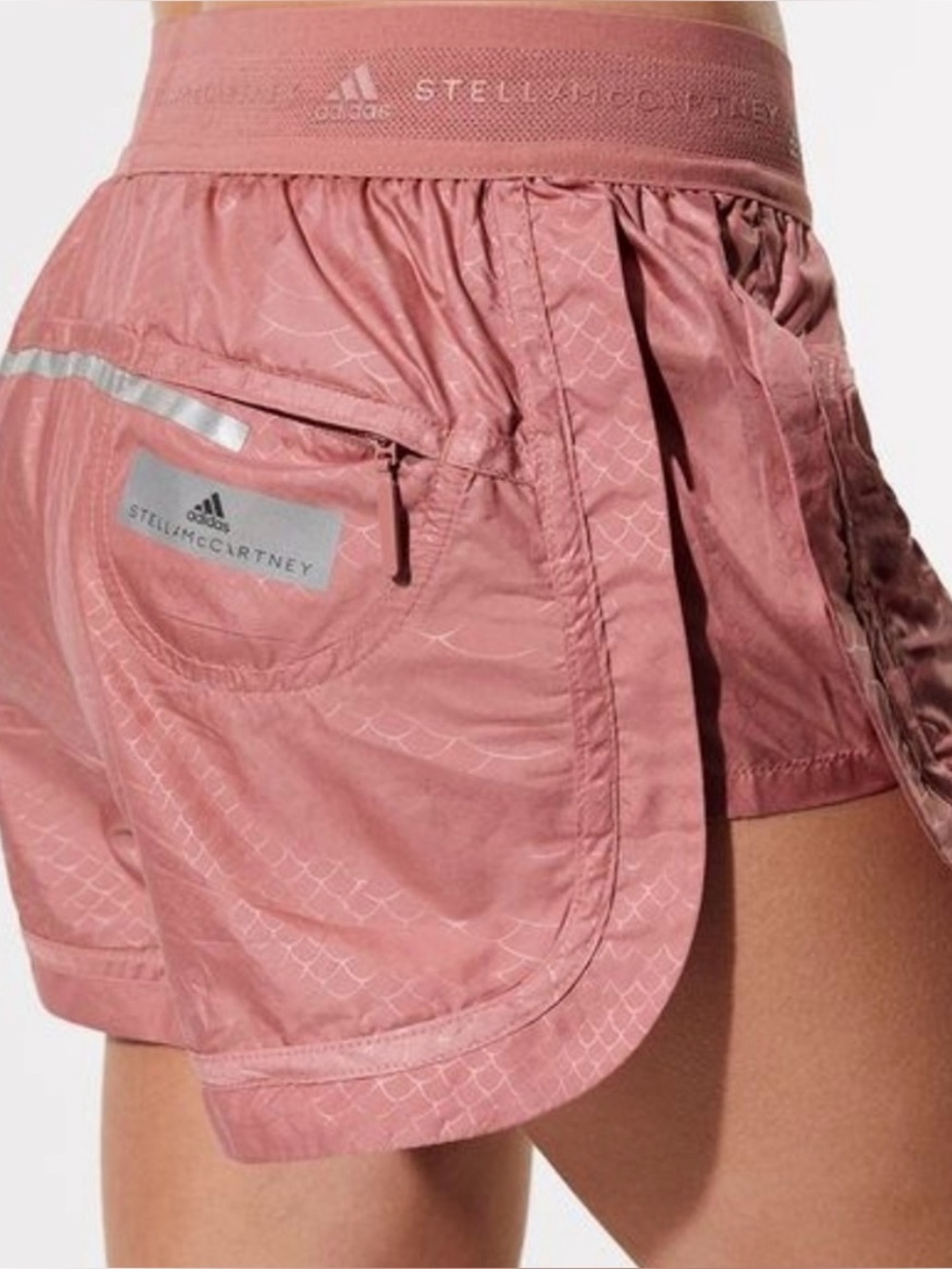 adidas by Stella McCartney Pink Women's Running Shorts